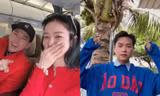 Sao Việt đón Tết: DJ Mie gặp hạn "nấu xói", Bùi Công Nam bị fan nhí làm khó