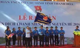 Lễ ra quân hưởng ứng chiến dịch Thanh niên tình nguyện hè 2016. Ảnh: Hoàng Lam