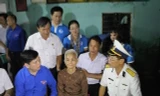 T.Ư Đoàn thăm thân nhân liệt sỹ Gạc Ma ở Đà Nẵng