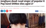 SM Entertainment lên tiếng, các báo lớn thế giới đồng loạt đưa tin Jonghyun SHINee qua đời 