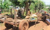 Chiếc xe công nông chở 7 người gặp nạn