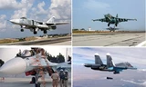 Các loại chiến đấu cơ chủ chốt Nga đang sử dụng ở chiến trường Syria.