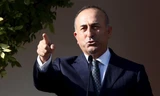 Ngoại trưởng Thổ Nhĩ Kỳ Mevlut Cavusoglu. Ảnh: AP.