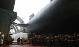 Tàu ngầm chiến lược lớp Borei Vladimir Monomakh.