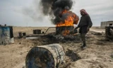 Dầu ở đông Syria là nguồn thu chính của IS. Ảnh minh họa : AFP.