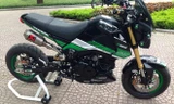 Chiếc Honda MSX 125 với hình dáng gọn gàng hơn sau khi độ lại. Ảnh: Đoàn Quyết.