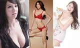 Từ trái sang: Các người mẫu Lâm Thái Đề, Ngô Á Hinh và Trịnh Gia Thuần.