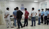 Phạm Văn Tuân được cấp cứu tại Bệnh viện Đa khoa Đồng Nai.