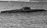 Tàu ngầm hạt nhân "K-324". Ảnh: Public Domain.
