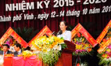 Đã có kết quả bầu cử BCH Đảng bộ tỉnh Nghệ An nhiệm kỳ 2015-2020