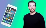 Xài "nát" chiếc iPhone 6s suốt 7 năm trời, giờ Chris Evans mới chịu "lên đời" điện thoại mới