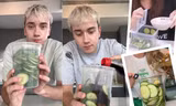 Loạt clip công thức làm salad dưa chuột có gì hay mà ai nấy đều học theo?