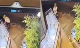 Hình ảnh camera an ninh ghi lại (ảnh cắt từ clip)