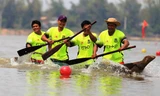Giải đua thuyền độc mộc hồ Lắk
