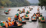 Tam Cốc- Tràng An được xem là điểm đến của du khác khi đến Ninh Bình - Ảnh: Hoàng Long