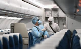 Vietnam Airlines tiến hành khử trùng tàu bay từ Trung Quốc đại lục, Đài Loan, Hồng Kông, Ma Cao, Bangkok về Việt Nam.