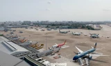Sân bay Tân Sơn Nhát được bổ sung thêm quy hoạch khu đề xe cao tầng tại nhà ga T3 đang triển khai xây dựng.
