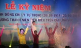 Trang nghiêm kỷ niệm 100 năm ngày sinh anh hùng Lý Tự Trọng