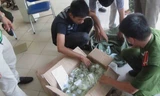 Lô hàng được kiểm tra xác minh tại Phòng cảnh sát Môi trường.