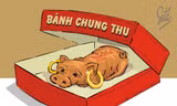 Tác phẩm "Bánh Chung Thu" của tác giả Nguyễn Văn Thưởng (Sa Tế) 