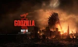 Poster của bộ phim "Godzilla" 2014