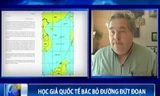 Học giả trên thế giới bác bỏ đường lưỡi bò của Trung Quốc vẽ ra.