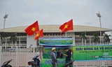 Cảnh vắng vẻ tại các quầy bán vé vòng bảng AFF Cup 2014.