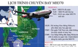 Diễn biến 2 ngày mất tích của máy bay Malaysia