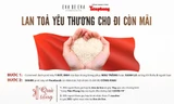 EVA DE EVA cùng Tiền Phong phát động chương trình "Lan tỏa yêu thương - Cho đi còn mãi"