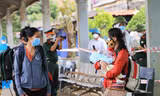 Công dân Quảng Bình thuộc đối tượng tỉnh đón về từ vùng dịch. 