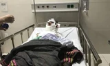 Nạn nhân đang được điều trị tại BV Hữu nghị Việt Nam - Cu Ba - Đồng Hới.