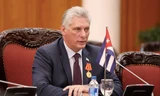 Chủ tịch Cuba Miguel Diaz-Canel. (Ảnh: Reuters)