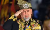 Quốc vương Malaysia Muhammad V thoái vị hôm 5/1. (Ảnh: CNN)