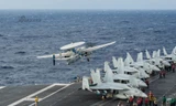 Cận cảnh sức mạnh cụm tàu tác chiến Mỹ ở biển Đông