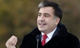Thống đốc tỉnh Odesa Mikhail Saakashvili. Ảnh: AP 