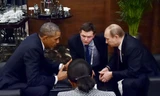 Tổng thống Nga Vladimir Putin (phải) và người đồng cấp Mỹ Barack Obama có thể hội đàm bên lề hội nghị G20 tại Trung Quốc. Ảnh: Tass