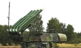 Hệ thống tên lửa phòng không thế hệ mới Buk-M3. Ảnh: Bộ Quốc phòng Nga.