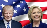 Hai ứng cử viên Tổng thống Mỹ, tỷ phú Donald Trump và cựu Ngoại trưởng Hillary Clinton trước giờ ‘quyết đấu’. Ảnh: AP