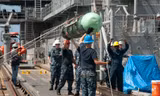 Cận cảnh tàu ngầm hạt nhân Mỹ lắp tên lửa Tomahawk