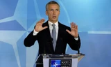 Tổng thư ký NATO Jens Stoltenberg. Ảnh: AP