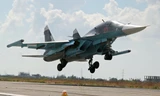 [VIDEO] Nhóm chiến đấu cơ Nga đầu tiên rời Syria