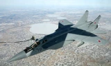 Tiêm kích đánh chặn MiG-31 của không quân Nga. Ảnh: Bộ Quốc phòng Nga