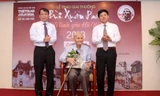 Nhà nghiên cứu Nguyễn Bá Đạm, bạn thân Bùi Xuân Phái nhận giải thưởng Bùi Xuân Phái 2018
