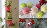 Tự làm đồ trang trí Noel rất xinh