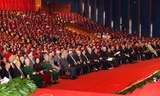 Các đại biểu tại Đại hội Đảng. Ảnh Hồng Vĩnh