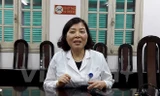 Bà Nguyễn Thị Bích Hường, Phó giám đốc bệnh viện Việt Đức. (Ảnh: Thùy Giang/Vietnam+) 