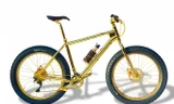 Xe đạp triệu USD dát kín vàng 24K
