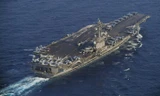 Tàu sân bay USS Carl Vinson tới gần bán đảo Triều Tiên tập trận cùng Hàn Quốc.