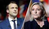 Ông Emmanuel Macron và bà Marine Le Pen sẽ bước tiếp vào vòng 2 bầu cử Tổng thống Pháp.