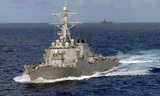  Tàu khu trục USS Fitzgerald bị tàu chở hàng Philippines đâm thủng